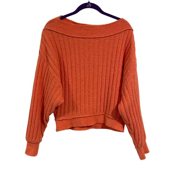 Free People Cabin Fever Terrycloth Sweater Pink Size‎ XS - Picture 1 of 7